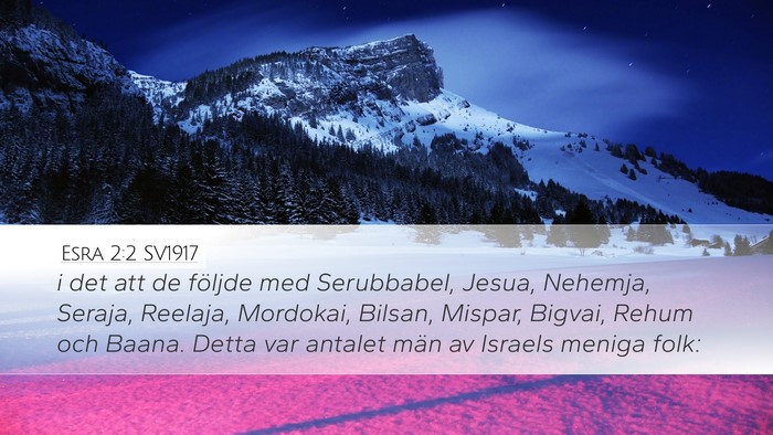 Esra 2:2 SV1917 Bible Verse Image