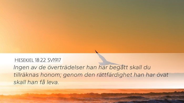 Hesekiel 18:22 SV1917 Bible Verse Image