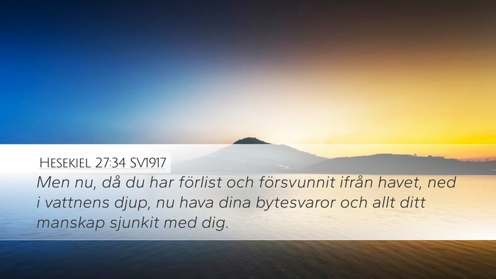 Hesekiel 27:34 SV1917 Bible Verse Image