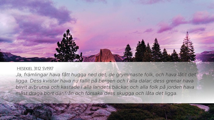Hesekiel 31:12 SV1917 Bible Verse Image