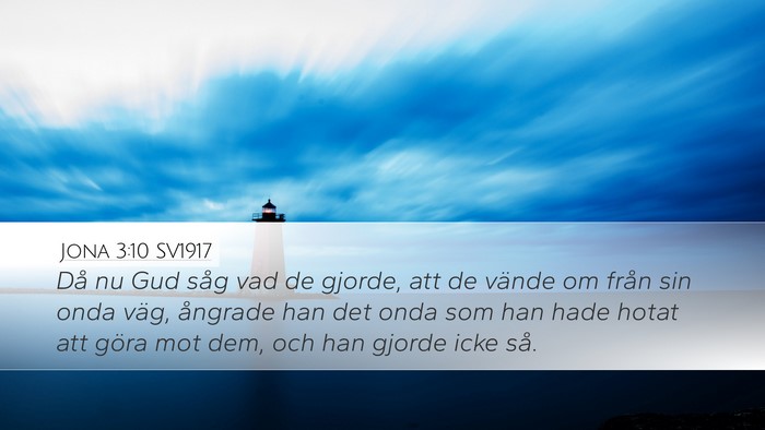 Jona 3:10 SV1917 Bible Verse Image