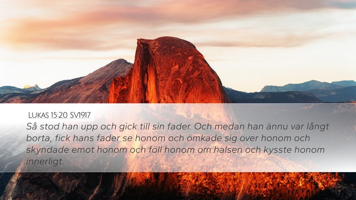 Lukas 15:20 SV1917 Bible Verse Image