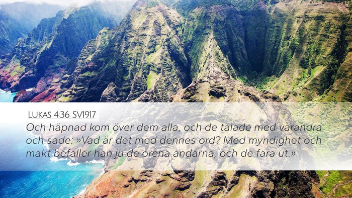 Lukas 4:36 SV1917 Bible Verse Image