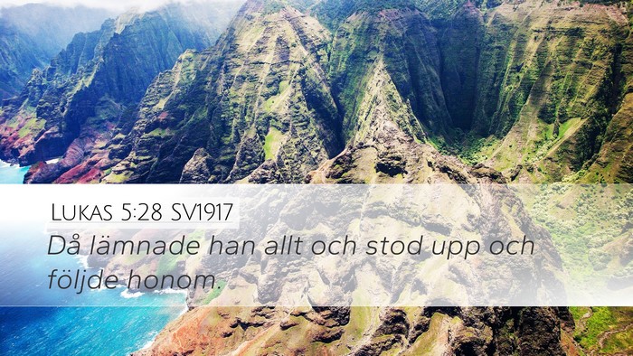 Lukas 5:28 SV1917 Bible Verse Image