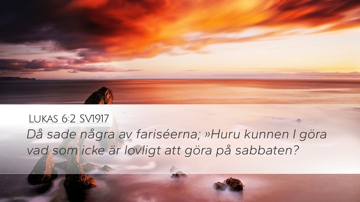 Lukas 6:2 SV1917 Bible Verse Image