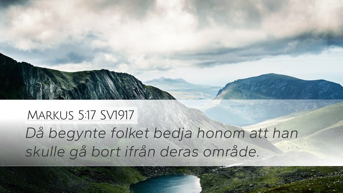 Markus 5:17 SV1917 Bible Verse Image