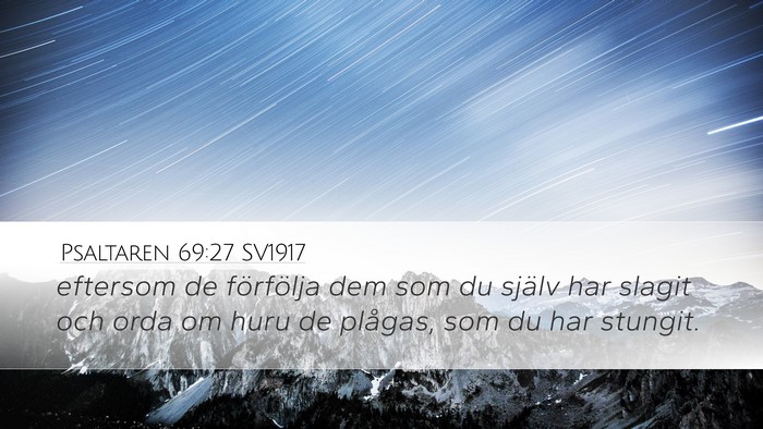 Psaltaren 69:27 SV1917 Bible Verse Image