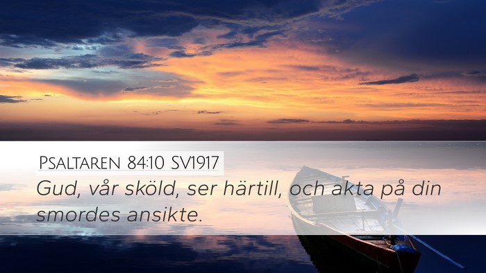 Psaltaren 84:10 SV1917 Bible Verse Image