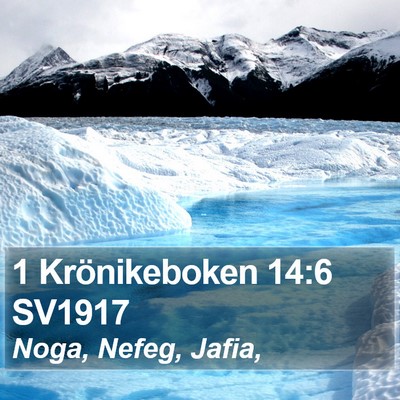 1 Krönikeboken 14:6 SV1917 Bible Verse Image