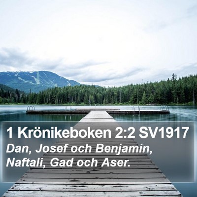 1 Krönikeboken 2:2 SV1917 Bible Verse Image