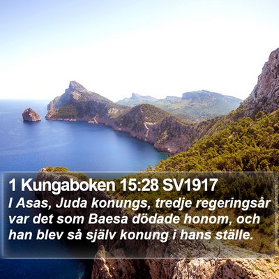 1 Kungaboken 15:28 SV1917 Bible Verse Image