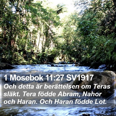 1 Mosebok 11:27 SV1917 Bible Verse Image