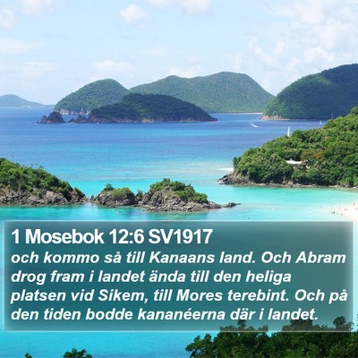 1 Mosebok 12:6 SV1917 Bible Verse Image