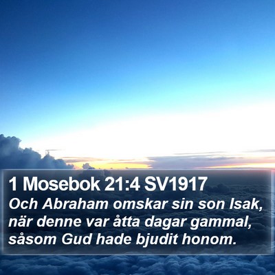1 Mosebok 21:4 SV1917 Bible Verse Image