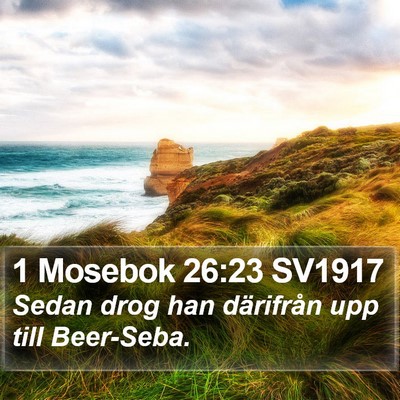 1 Mosebok 26:23 SV1917 Bible Verse Image