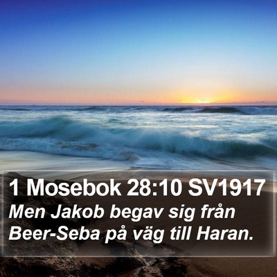 1 Mosebok 28:10 SV1917 Bible Verse Image