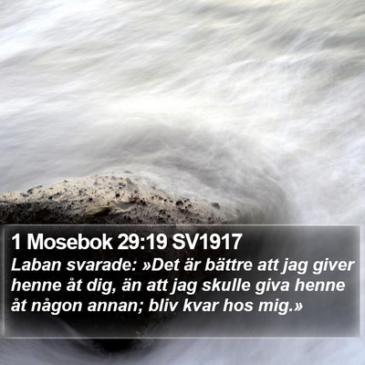1 Mosebok 29:19 SV1917 Bible Verse Image