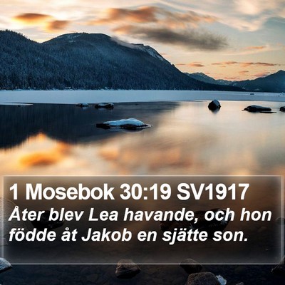 1 Mosebok 30:19 SV1917 Bible Verse Image