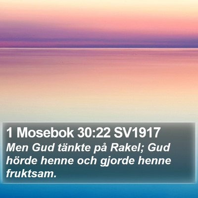 1 Mosebok 30:22 SV1917 Bible Verse Image
