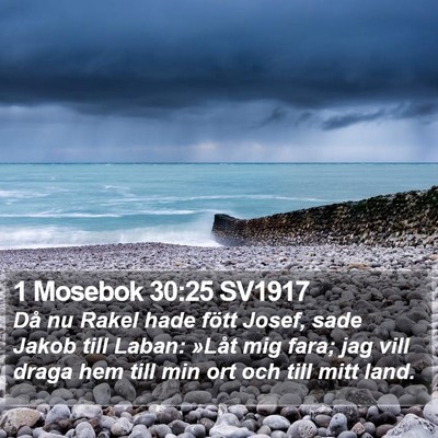 1 Mosebok 30:25 SV1917 Bible Verse Image