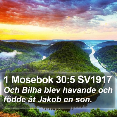 1 Mosebok 30:5 SV1917 Bible Verse Image