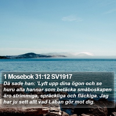 1 Mosebok 31:12 SV1917 Bible Verse Image