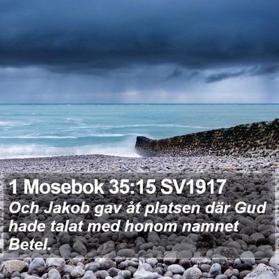 1 Mosebok 35:15 SV1917 Bible Verse Image