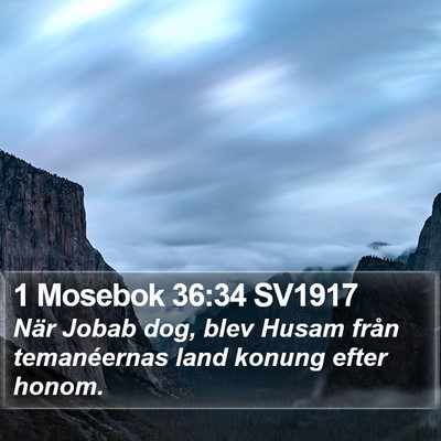1 Mosebok 36:34 SV1917 Bible Verse Image