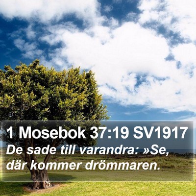 1 Mosebok 37:19 SV1917 Bible Verse Image