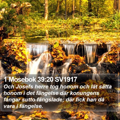 1 Mosebok 39:20 SV1917 Bible Verse Image