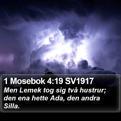 1 Mosebok 4:19 SV1917 Bible Verse Image