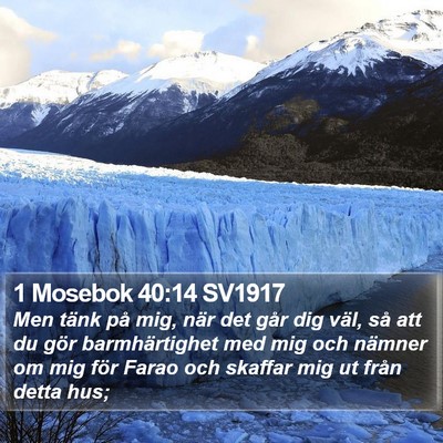 1 Mosebok 40:14 SV1917 Bible Verse Image