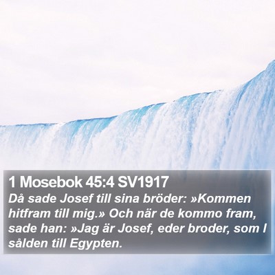 1 Mosebok 45:4 SV1917 Bible Verse Image