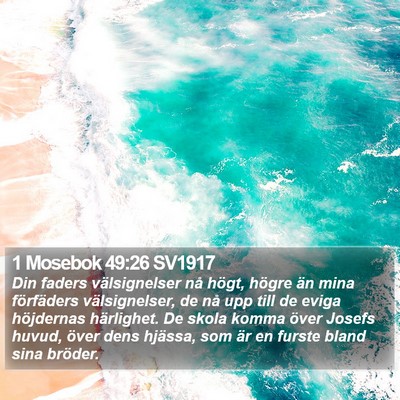 1 Mosebok 49:26 SV1917 Bible Verse Image