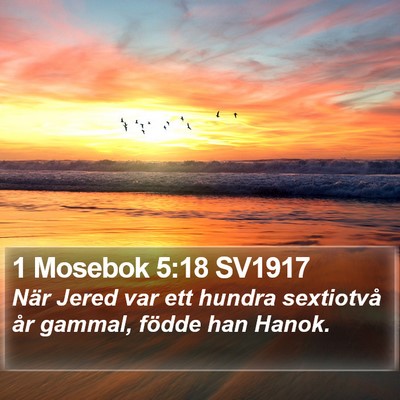 1 Mosebok 5:18 SV1917 Bible Verse Image