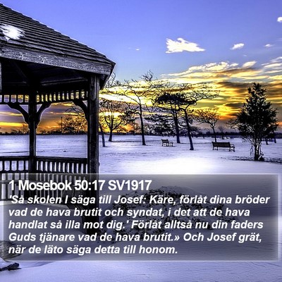 1 Mosebok 50:17 SV1917 Bible Verse Image