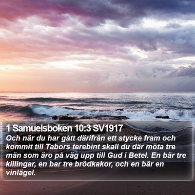 1 Samuelsboken 10:3 SV1917 Bible Verse Image