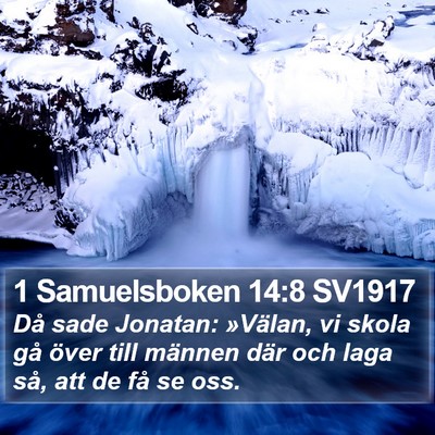 1 Samuelsboken 14:8 SV1917 Bible Verse Image