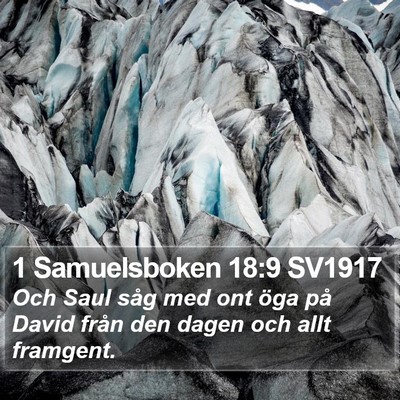 1 Samuelsboken 18:9 SV1917 Bible Verse Image