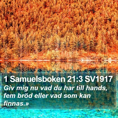 1 Samuelsboken 21:3 SV1917 Bible Verse Image