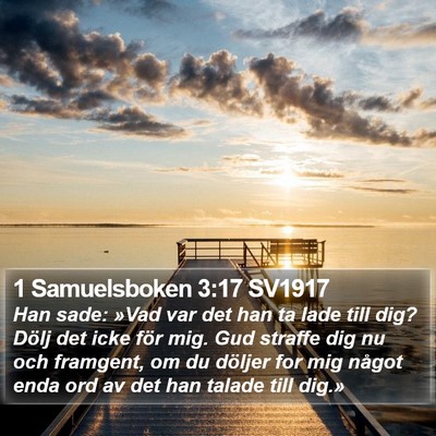 1 Samuelsboken 3:17 SV1917 Bible Verse Image