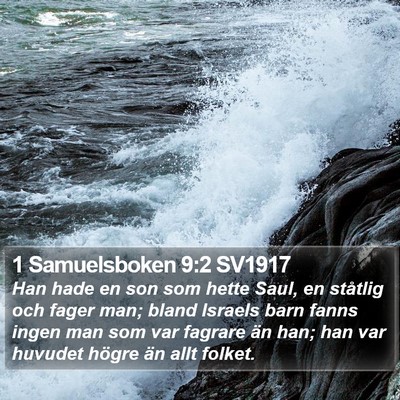 1 Samuelsboken 9:2 SV1917 Bible Verse Image