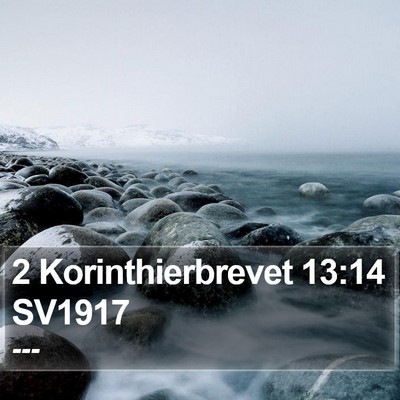 2 Korinthierbrevet 13:14 SV1917 Bible Verse Image