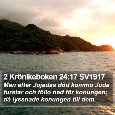 2 Krönikeboken 24:17 SV1917 Bible Verse Image