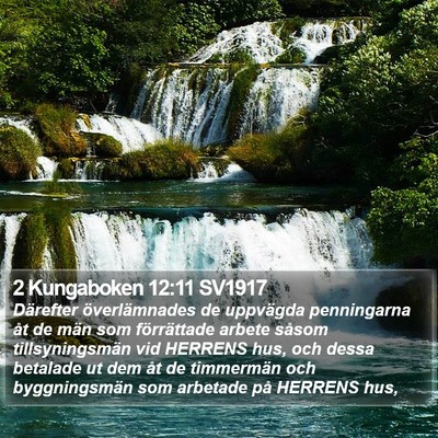 2 Kungaboken 12:11 SV1917 Bible Verse Image