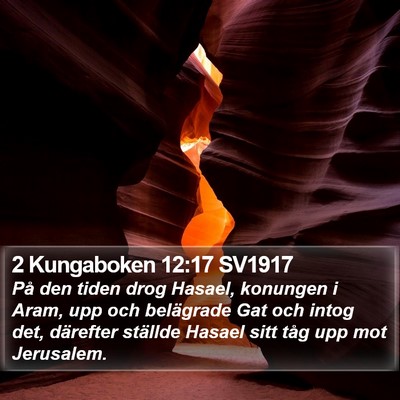 2 Kungaboken 12:17 SV1917 Bible Verse Image