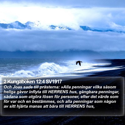 2 Kungaboken 12:4 SV1917 Bible Verse Image