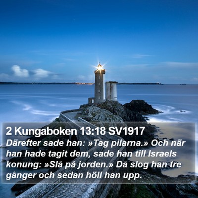 2 Kungaboken 13:18 SV1917 Bible Verse Image