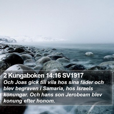 2 Kungaboken 14:16 SV1917 Bible Verse Image