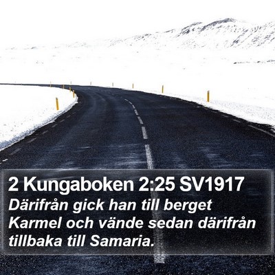 2 Kungaboken 2:25 SV1917 Bible Verse Image